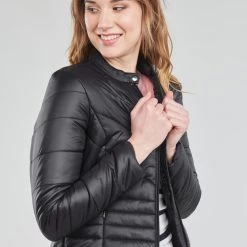 Vêtements Femme Doudounes Betty London OSIS Noir -Manteaux Soldes Magasin 19196509 500 E