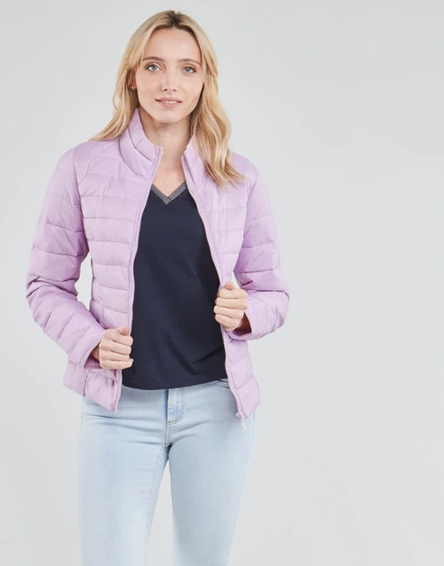 Vêtements Femme Doudounes Only ONLNEWTAHOE Mauve 4 Vêtements Femme Doudounes Only ONLNEWTAHOE Mauve – Image 2