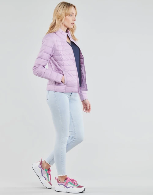 Vêtements Femme Doudounes Only ONLNEWTAHOE Mauve 5 Vêtements Femme Doudounes Only ONLNEWTAHOE Mauve – Image 3