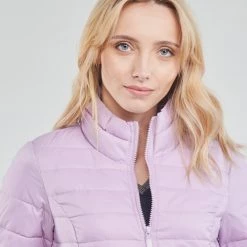 Vêtements Femme Doudounes Only ONLNEWTAHOE Mauve 11 Vêtements Femme Doudounes Only ONLNEWTAHOE Mauve -Manteaux Soldes Magasin 19335016 500 E