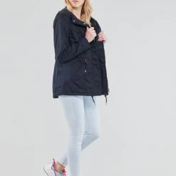 Vêtements Femme Parkas Only ONLLORCA Marine 9 Vêtements Femme Parkas Only ONLLORCA Marine -Manteaux Soldes Magasin 19335020 500 C