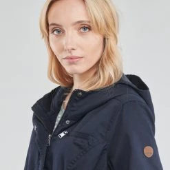 Vêtements Femme Parkas Only ONLLORCA Marine 11 Vêtements Femme Parkas Only ONLLORCA Marine -Manteaux Soldes Magasin 19335020 500 E