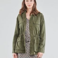 Vêtements Femme Parkas Only ONLKENYA Kaki