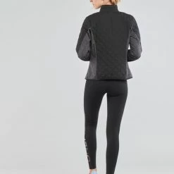 Vêtements Femme Doudounes Only Play ONPFIORI Noir -Manteaux Soldes Magasin 19335312 500 D