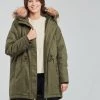 Vêtements Femme Parkas Pepe jeans DIZZY Vert