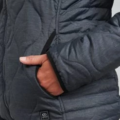 Vêtements Femme Doudounes Rip Curl ANTI SERIES ANOETA JACKET Bleu -Manteaux Soldes Magasin 19776119 500 E