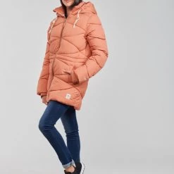 Vêtements Femme Doudounes Rip Curl ANTI SERIES SWC JACKET Terracotta -Manteaux Soldes Magasin 19776121 500 C