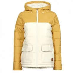 Vêtements Femme Doudounes Rip Curl ANTI SERIES RIDGE JACKET Beige / Moutarde