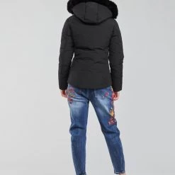 Vêtements Femme Doudounes Desigual SNOW Noir 10 Vêtements Femme Doudounes Desigual SNOW Noir -Manteaux Soldes Magasin 19776608 500 D