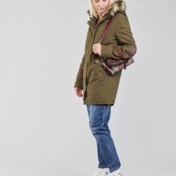 Vêtements Femme Parkas Desigual LISBOA Kaki 9 Vêtements Femme Parkas Desigual LISBOA Kaki -Manteaux Soldes Magasin 19776618 500 C
