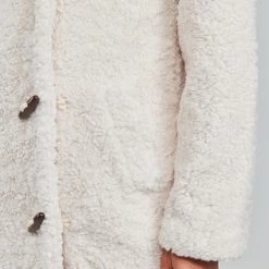 Vêtements Femme Manteaux Derhy ELDORADO Ecru -Manteaux Soldes Magasin 19783030 500 E