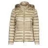 Vêtements Femme Doudounes Geox JAYSEN HOOD Ecru