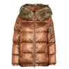Vêtements Femme Doudounes Geox BAKSIE Marron glacé 2 Vêtements Femme Doudounes Geox BAKSIE Marron glacé -Manteaux Soldes Magasin 19784680 500 A