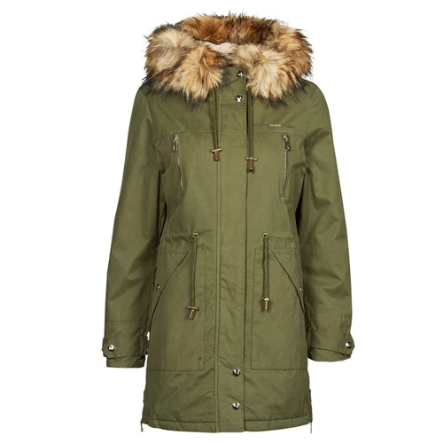 Vêtements Femme Parkas Kaporal FLEUR Kaki 4 Vêtements Femme Parkas Kaporal FLEUR Kaki – Image 2