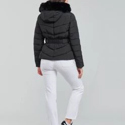 Vêtements Femme Doudounes Kaporal FLYN Noir -Manteaux Soldes Magasin 19784880 500 D