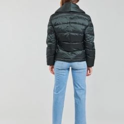 Vêtements Femme Doudounes One Step FT41021 Noir -Manteaux Soldes Magasin 19784947 500 D