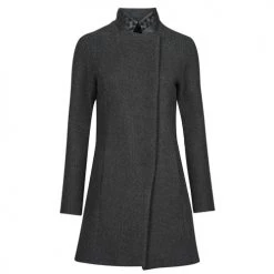 Vêtements Femme Manteaux One Step FT44031 Noir -Manteaux Soldes Magasin 19784959 500 A