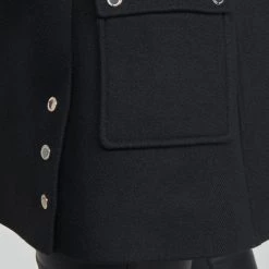 Vêtements Femme Manteaux Morgan GSONIA Noir -Manteaux Soldes Magasin 19785326 500 E