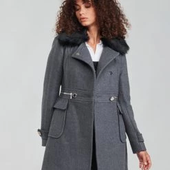 Vêtements Femme Manteaux Morgan GKATHY Gris anthracite