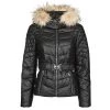 Vêtements Femme Doudounes Morgan GEMAO Noir -Manteaux Soldes Magasin 19785334 500 A
