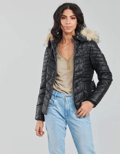 Vêtements Femme Doudounes Morgan GEMAO Noir 4 Vêtements Femme Doudounes Morgan GEMAO Noir – Image 2