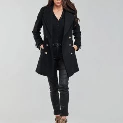 Vêtements Femme Manteaux Morgan GENEPI Noir
