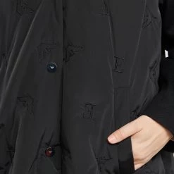 Vêtements Femme Doudounes Emporio Armani 6K2L89 Noir 11 Vêtements Femme Doudounes Emporio Armani 6K2L89 Noir -Manteaux Soldes Magasin 19786146 500 E