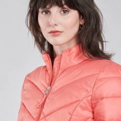 Vêtements Femme Doudounes Vero Moda VMSORAYAZIP Rose -Manteaux Soldes Magasin 19787125 500 E