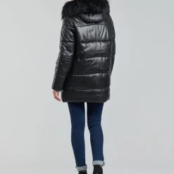 Vêtements Femme Doudounes Oakwood FAMER Noir -Manteaux Soldes Magasin 19797988 500 D