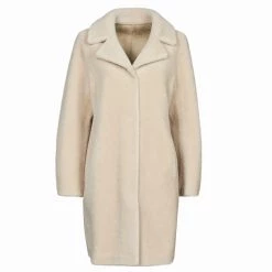 Vêtements Femme Manteaux Oakwood VENUS Beige -Manteaux Soldes Magasin 19797998 500 A