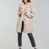 Vêtements Femme Manteaux Oakwood VENUS Beige -Manteaux Soldes Magasin 19797998 500 B