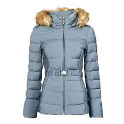 Vêtements Femme Doudounes Guess CLAUDIA DOWN JACKET Bleu clair
