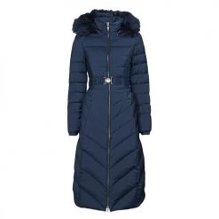 Vêtements Femme Doudounes Guess CATERINA DOWN JACKET Bleu clair