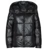 Vêtements Femme Doudounes Guess ELIZA JACKET Noir -Manteaux Soldes Magasin 19799842 500 A