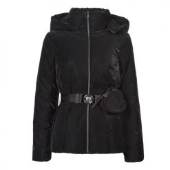 Vêtements Femme Doudounes Guess BELLA JACKET Noir