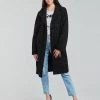 Vêtements Femme Manteaux Guess MANUELA REVERSIBLE COAT Noir