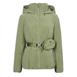 Vêtements Femme Doudounes Guess BELLA JACKET Kaki