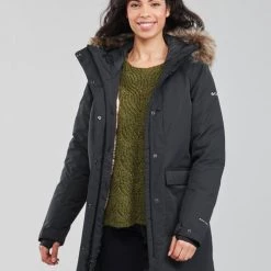 Vêtements Femme Parkas Columbia LITTLE SI INSULATED PARKA Noir