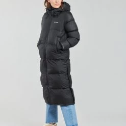 Vêtements Femme Doudounes Columbia PIKE LAKE LONG JACKET Noir -Manteaux Soldes Magasin 19833488 500 C
