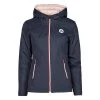 Vêtements Femme Doudounes JOTT SEOUL Marine / Rose -Manteaux Soldes Magasin 19840376 500 A
