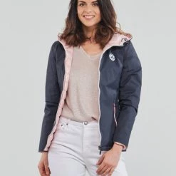 Vêtements Femme Doudounes JOTT SEOUL Marine / Rose 8 Vêtements Femme Doudounes JOTT SEOUL Marine / Rose -Manteaux Soldes Magasin 19840376 500 B