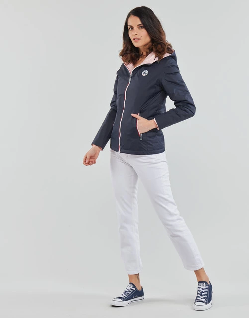 Vêtements Femme Doudounes JOTT SEOUL Marine / Rose 5 Vêtements Femme Doudounes JOTT SEOUL Marine / Rose – Image 3