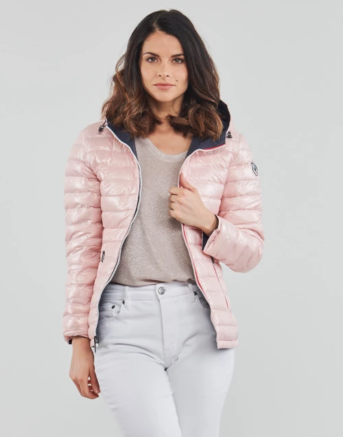 Vêtements Femme Doudounes JOTT SEOUL Marine / Rose 7 Vêtements Femme Doudounes JOTT SEOUL Marine / Rose – Image 5