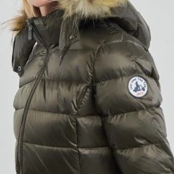 Vêtements Femme Doudounes JOTT LUXE Gris 11 Vêtements Femme Doudounes JOTT LUXE Gris -Manteaux Soldes Magasin 19840384 500 E