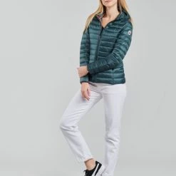 Vêtements Femme Doudounes JOTT CLOE Vert -Manteaux Soldes Magasin 19840385 500 C