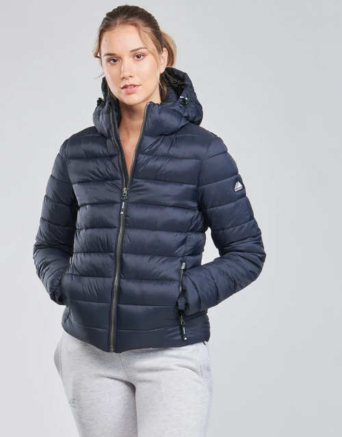 Vêtements Femme Doudounes Superdry CLASSIC FUJI PUFFER JACKET Bleu 4 Vêtements Femme Doudounes Superdry CLASSIC FUJI PUFFER JACKET Bleu – Image 2