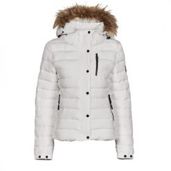 Vêtements Femme Doudounes Superdry CLASSIC FAUX FUR FUJI JACKET Blac