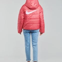 Vêtements Femme Doudounes Nike W NSW TF RPL CLASSIC HD JKT Rose / Noir / Blanc -Manteaux Soldes Magasin 19900554 500 D