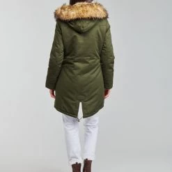 Vêtements Femme Parkas Betty London PAKERETTE Kaki 10 Vêtements Femme Parkas Betty London PAKERETTE Kaki -Manteaux Soldes Magasin 19900599 500 D