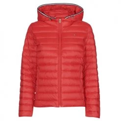 Vêtements Femme Doudounes Tommy Hilfiger TH ESS LW DOWN JACKET Rouge
